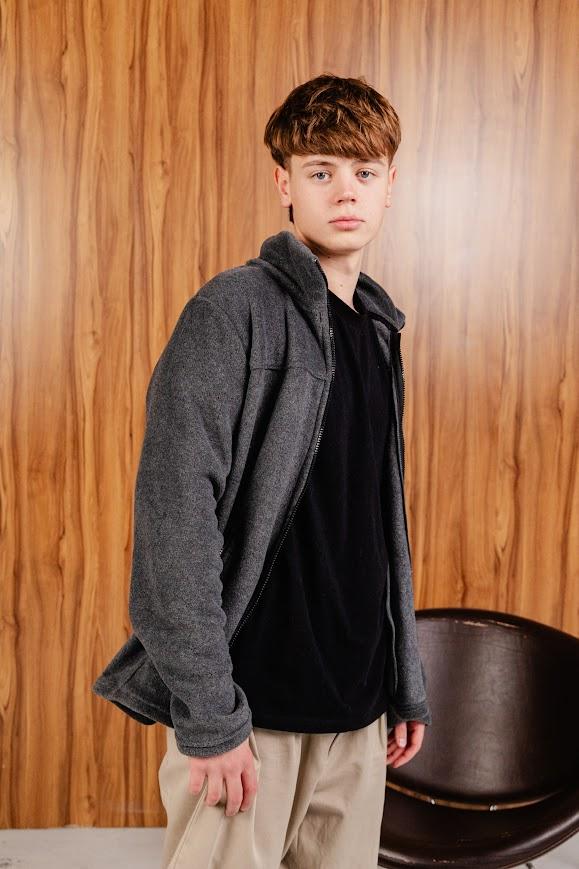 Men’s Urban Zip Hoodie – Functional Fleece Style for Active Days, Winter, 8308-027-1 HC