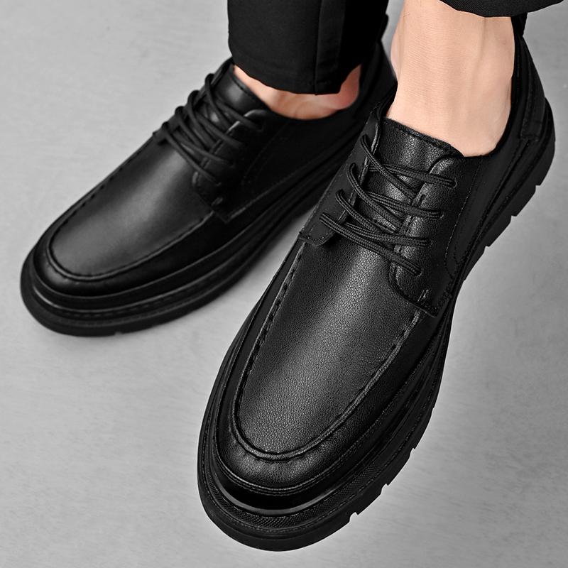 Fashion Men Casual Shoes Genuine Leather Breathable Men Sneakers 2024 New Male Comfortable Cow Leather Flat Footwear Sneakers Men Shoes