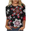 Horror Zombie Print Long Sleeve T-Shirt, Perfect for Halloween.