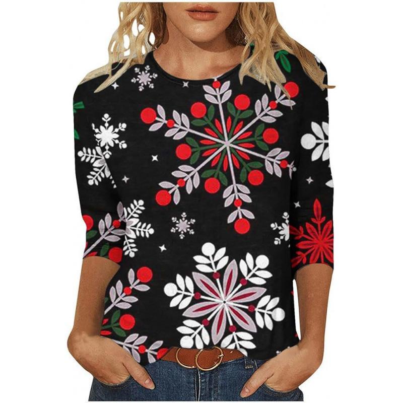 Horror Zombie Print Long Sleeve T-Shirt, Perfect for Halloween.