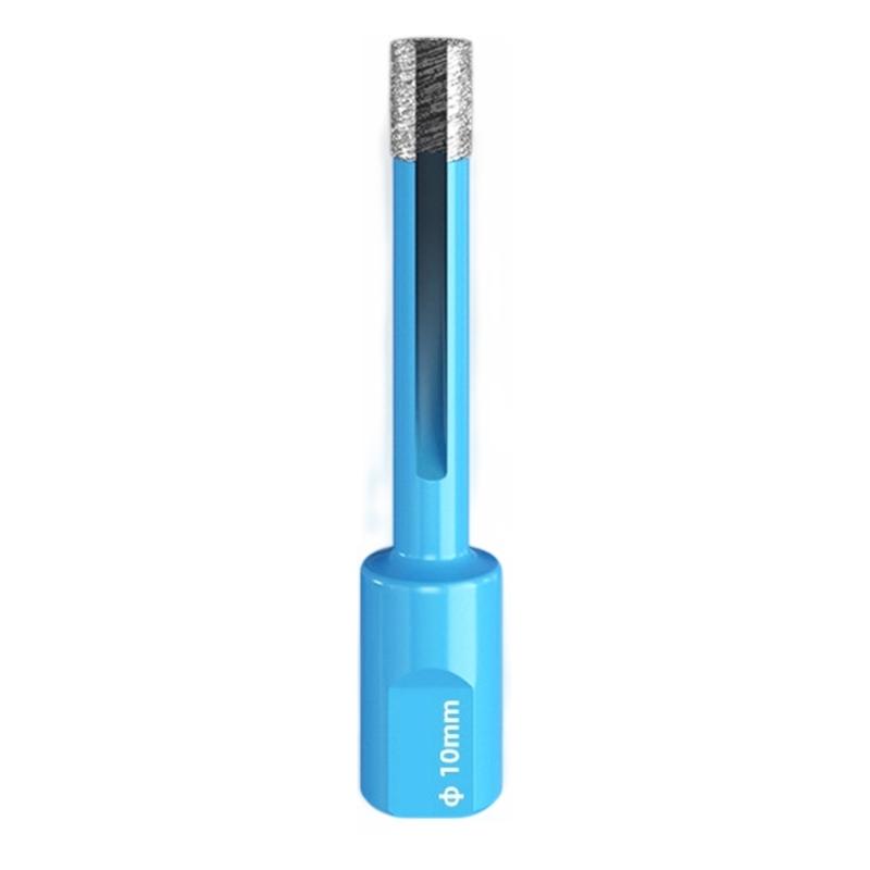5 Segment Diamantine Coated Hole Opener Drill Bit M10 Thread for Granite Marble Tile Ceramic Smooth Vibration Reduction