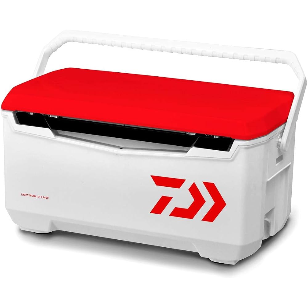 Daiwa Light Trunk Alpha S2400 Cooler Box Red 24L Fishing Insulated Foam