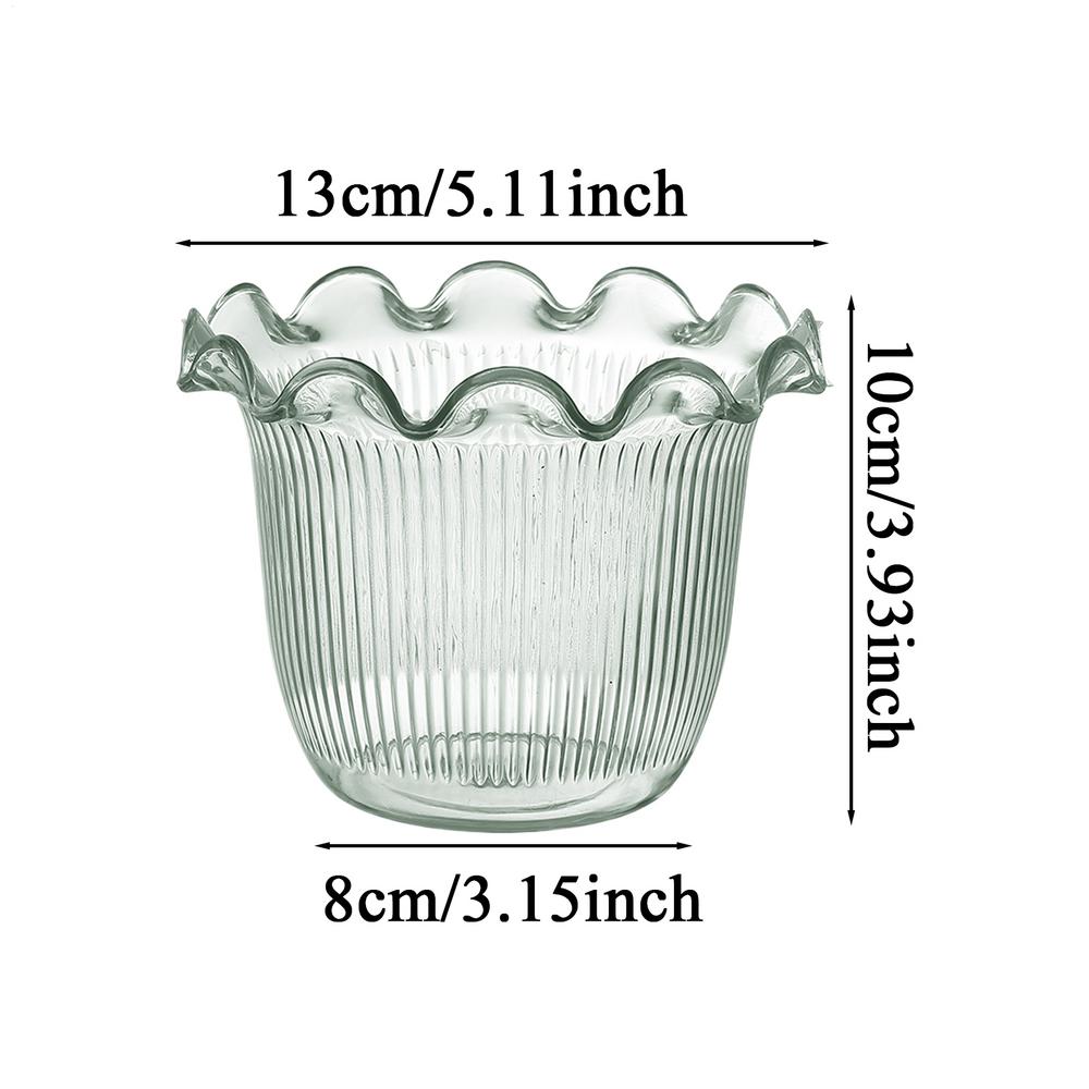 

Clear Flower Vase Water Plant Vase Hydroponic Planter for Photo Backdrop Holiday Hotel Lobby Bookshelf Event Staging Workplace зелёный