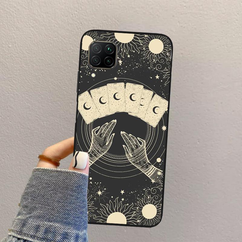 Fortune Telling Moon Stars Hands For Huawei Nova 10 9 SE 8i 11i 12i 12s Y60 Y61 Y70 Y90 Y72 Y73 Y91 P60 Pro P40 P30 Lite Case