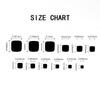 24PCS Wear Manicure Removable Waterproof Foot Nails Dark Skin Color Toenail Stickers