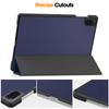 For Samsung Galaxy Tab A11+/A9+ Case with Kickstand Strap Anti Drop PC + Silicone Tablet Cover