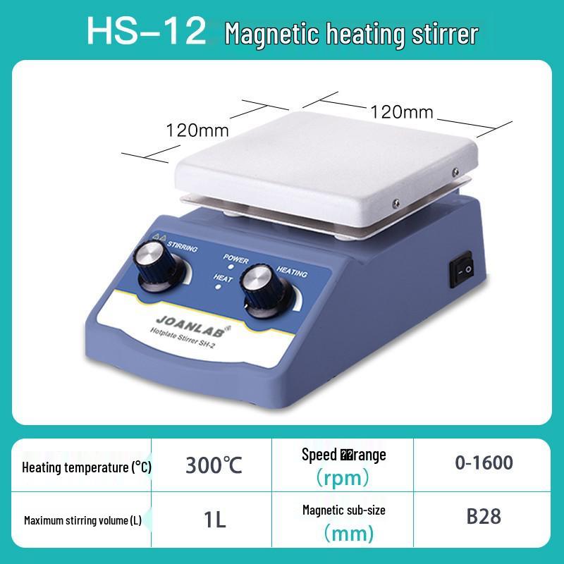 Laboratory Multi-Position Digital Magnetic Stirrer with Heating & Constant Temperature Control