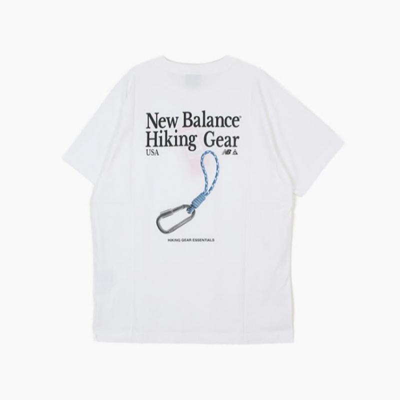 New Balance Tee Rqk Nbnefco283 10 Uni Carabiner Graphic Short Sleeve Tee  Ove