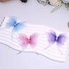 Four-Layer Organza Fabric Butterfly Translucent 3D Butterfly Decorations Butterfly Appliques