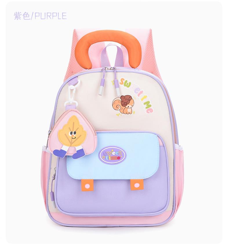 Schoolbag children primary school students cute schoolbag cartoon children backpack boys and girls cool versatile bag cute travel backpack