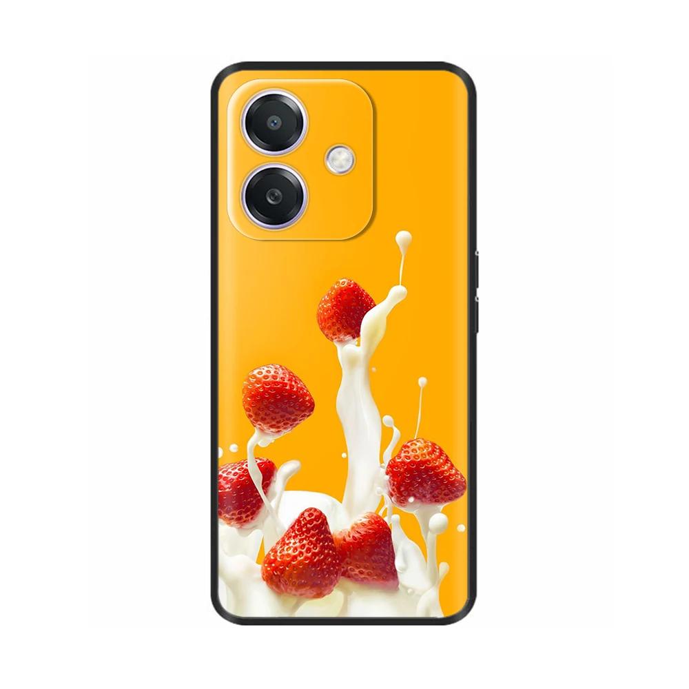 For Oppo A3X Case For Oppo A3 Cute Cover Silicon Soft Matte Phone Case For Oppo A3x CPH2681 OppoA3 Back Cover Coque Fundas Capa