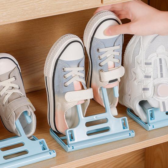 2Pcs Shoe Drying Racks Strong Load-Bearing Multipurpose Slipper Hangers Shoes Stand Save Space Organizer
