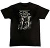 Vtg COIL Band Musikälskare Grafiskt Tryck Herr T-shirt