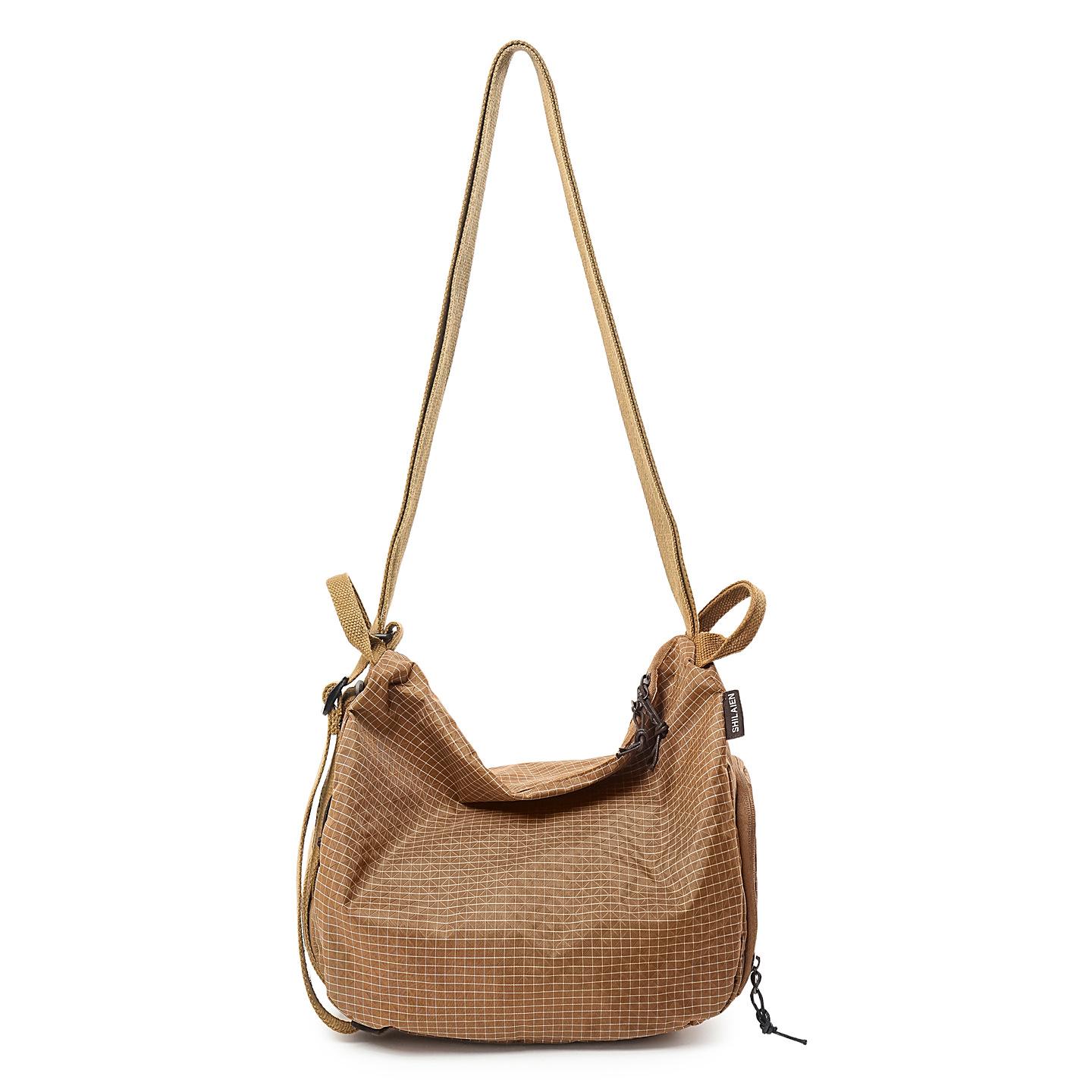 

Plaid Dumpling Bag: Women s Large Versatile Canvas Crossbody Handbag
