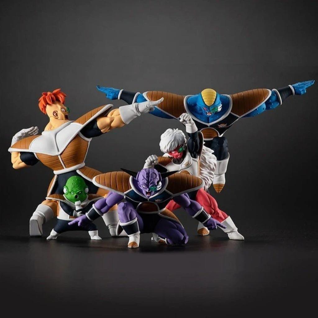 6-16cm/2-6in 5 Stück/Set Dragon Ball Sd Ginyu-Truppe Gk Captain Rigobert Gourdaut Keanu Von der Felisaz-Legion Überraschungsgeschenk