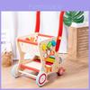 Wooden Multi Function Baby Push Cart For Toddler Walking And Shape Recognition
