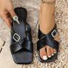 Summer Women Slippers Luxury Sandals Casual Anti-slip Shoes Women 2024 New Trend Designer Slippers Big Size Slides Women
