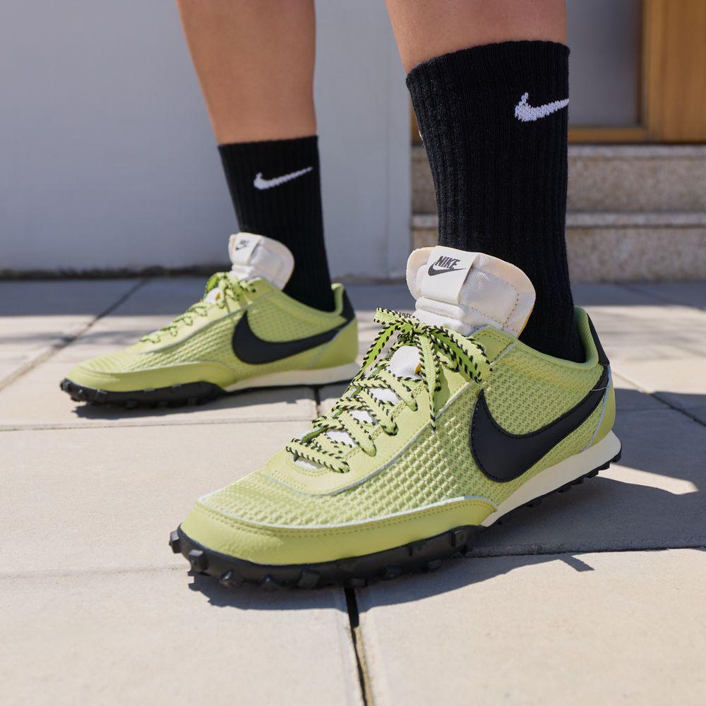 Nike Waffle Racer Casual Shoes Unisex Tender Shoot Yellow 38.5