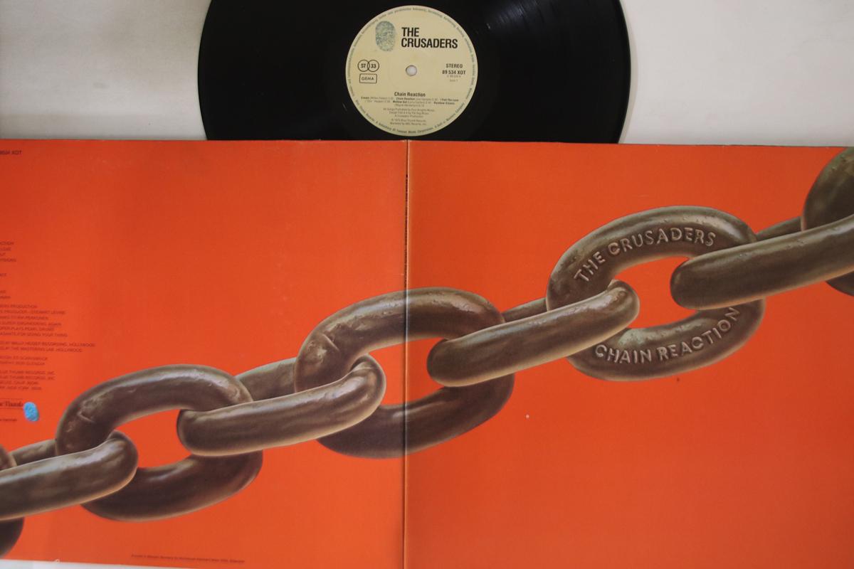 

LP Пластинка CRUSADERS - Chain Reaction 89534XOT BLUE THUMB 1975 Германия Джаз Б/У