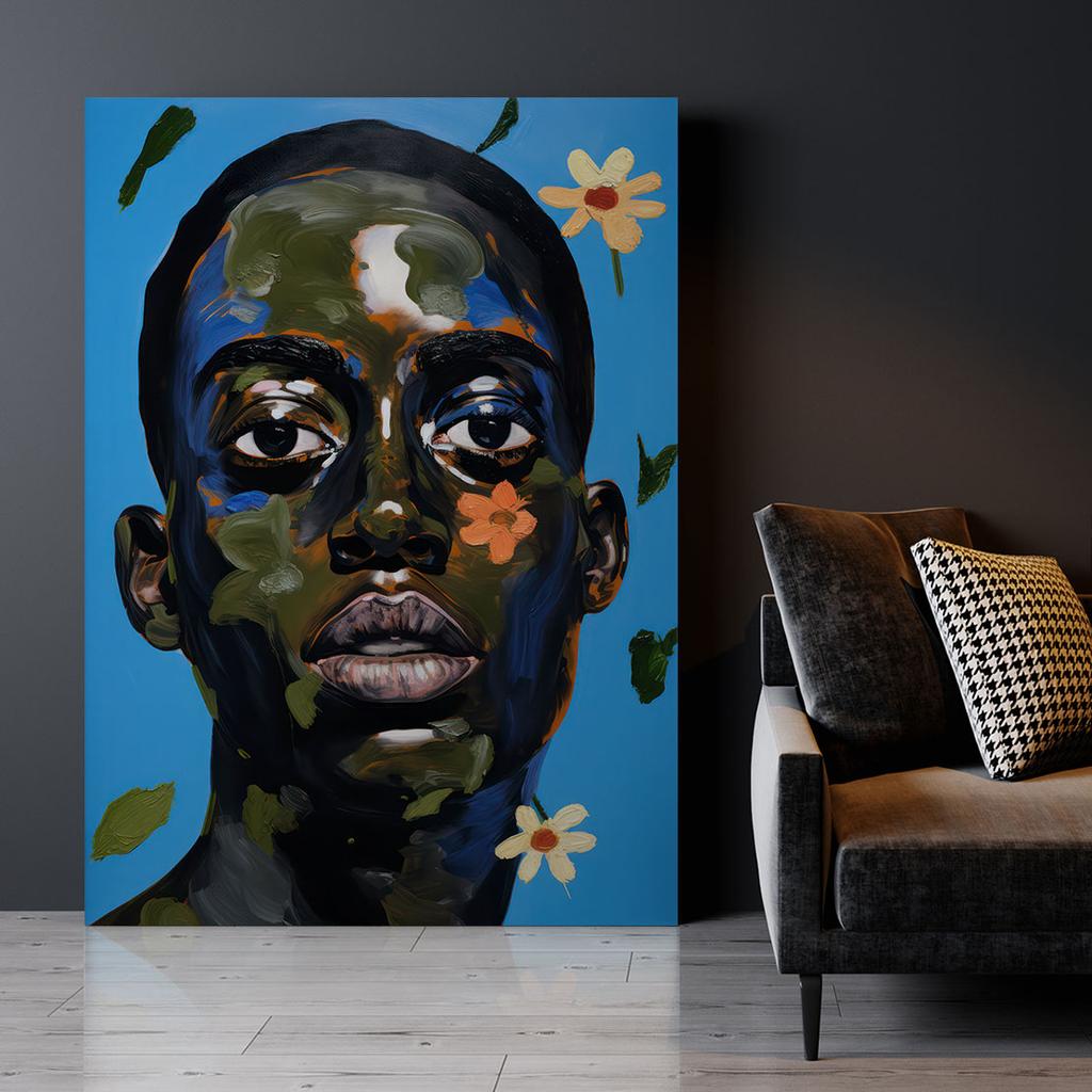 Modern Portrait Canvas Print