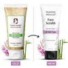 Passion Indulge Bamboo Face Scrub for Dirt, Blackheads and Acne Removal - 60gm