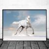 Horse Wall Art Posters Horse Running Canvas Art Print Painting Beautiful Horses Pictures for Modern Home Living Room Decoration