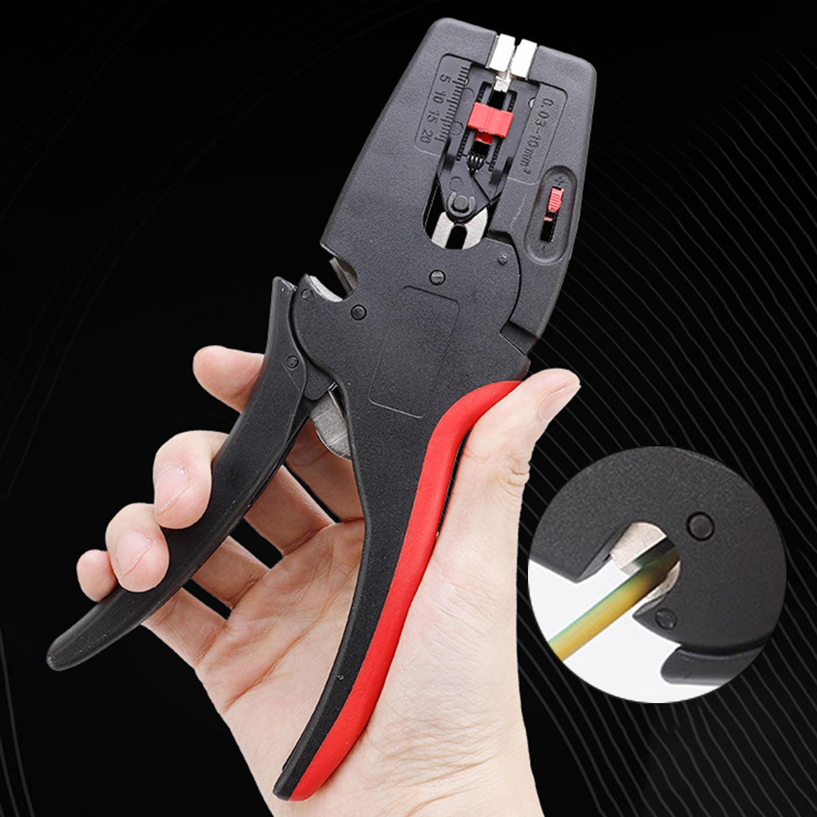 

Automatic Wire Stripper Stripping Pliers Heavy Duty Carbon Steel Ergonomic Handle for