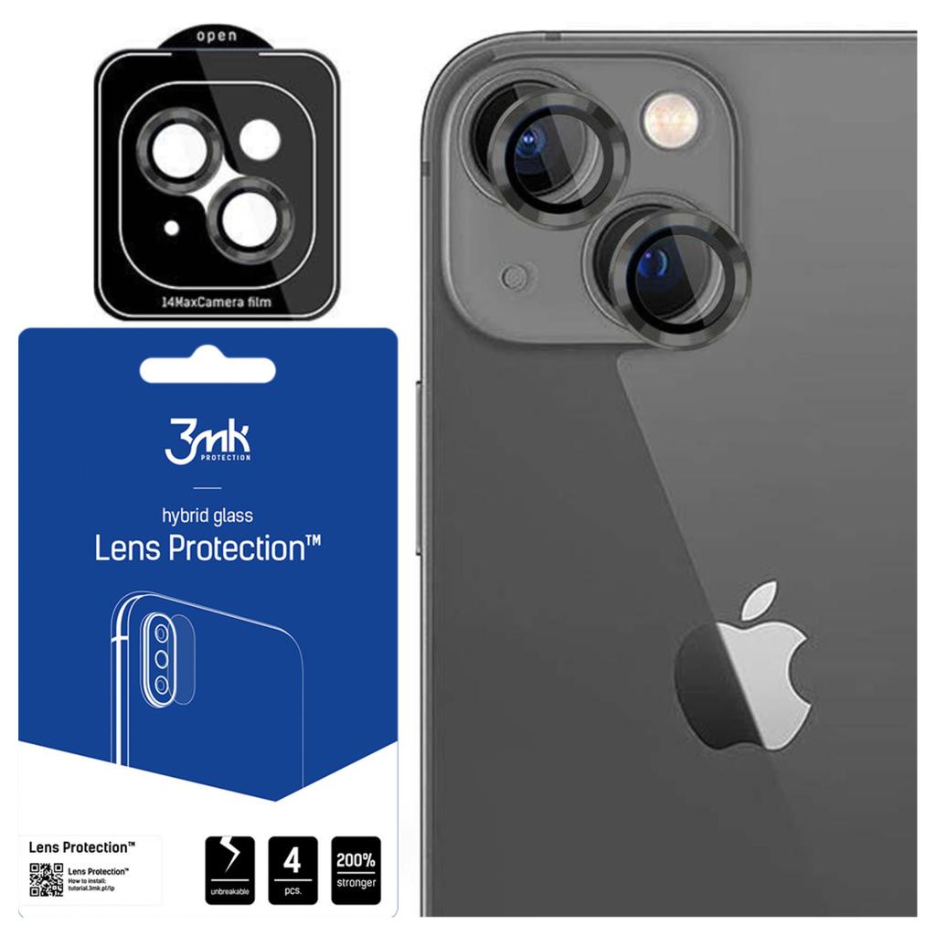 Apple Iphone 15 Plus - 3Mk Lens Protection Pro Graphite