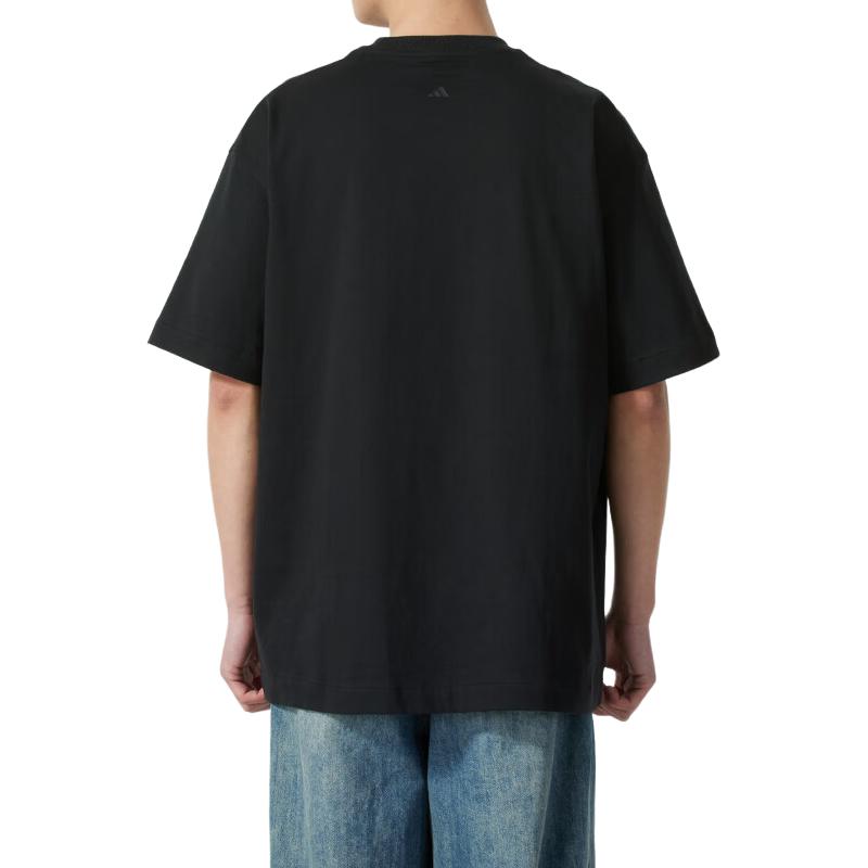 Adidas BASKETBALL T Shirt Unisex Black JY0199-
