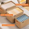 1/3/5pcs Thicken Clothes Organizer Pants Sweater Storage Cabinets Drawers Organizer Jeans Storage Box Wardrobe Organizers