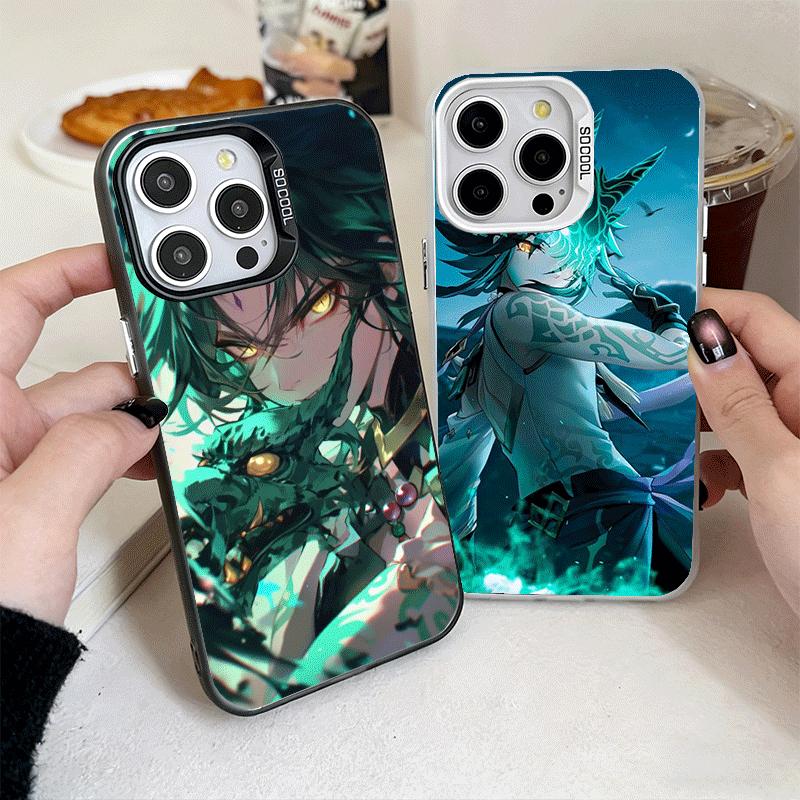 Genshin Impact Xiao Soft Phone Case for iPhone 15 16 17 Pro Max 17Air 16E 14 Plus 13 12 Mini Shockproof Cover Back Shell