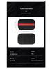 Universal Non-Slip Black Car Armrest Pad - Wear-Resistant Interior Accessory