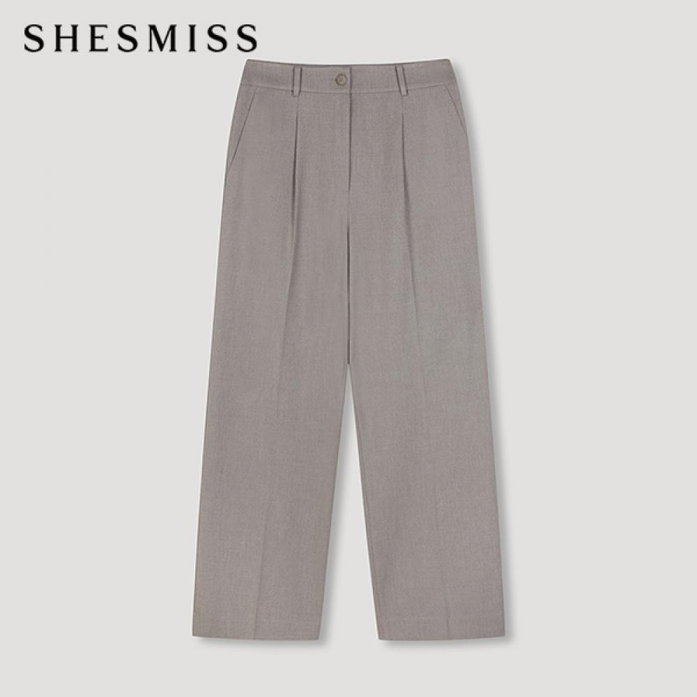 

She S miSS Modern Straight pantS SwSSln41070 Gb gray beige/66