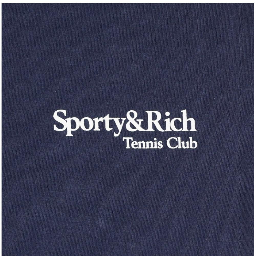 Sportovní   Bohatá hra Tenis Unisex Tričko Tmavě Námořnická To043621425bl106