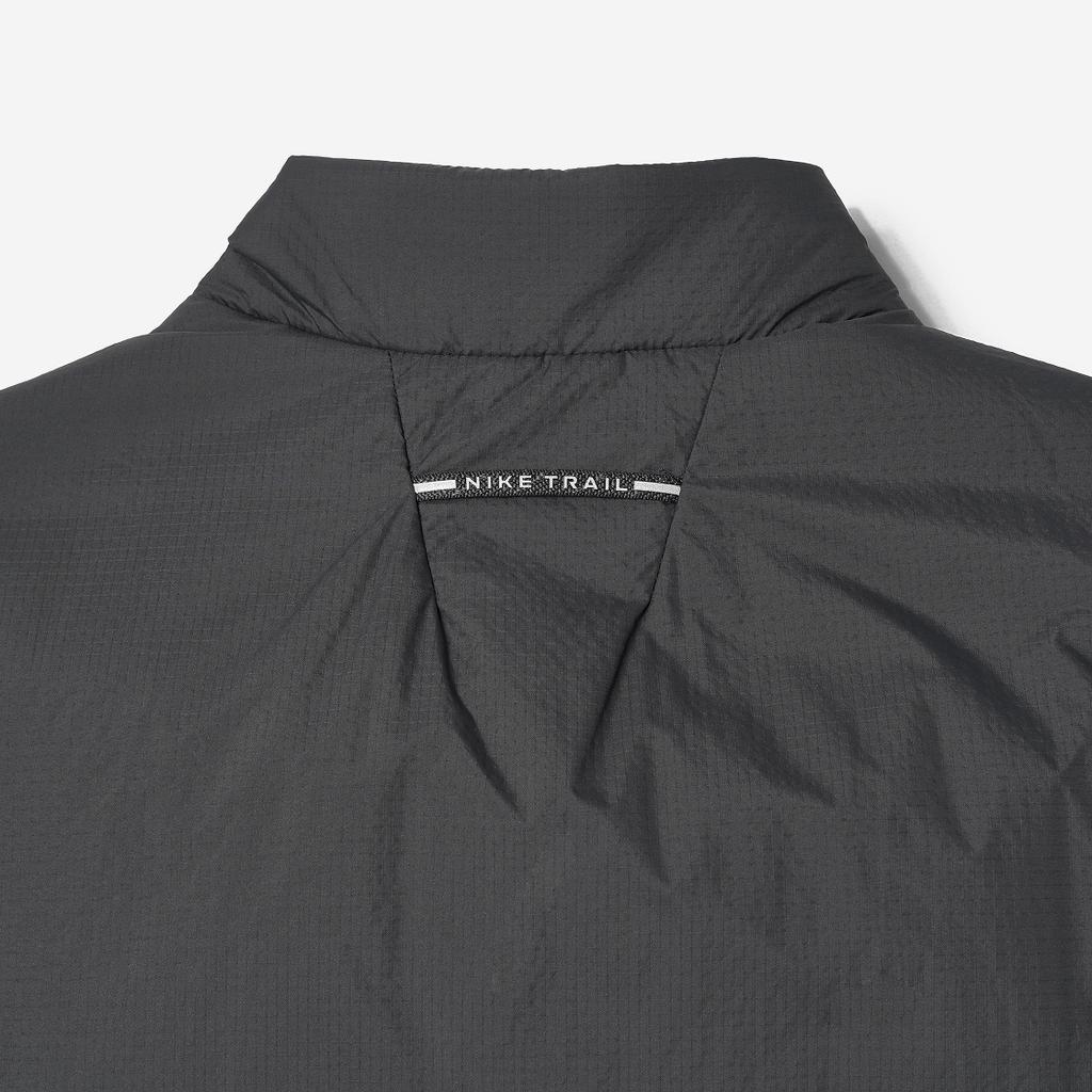 Nike Gilet sans manches à col montant zippé avec imprimé logo pour homme noir FZ0002-010