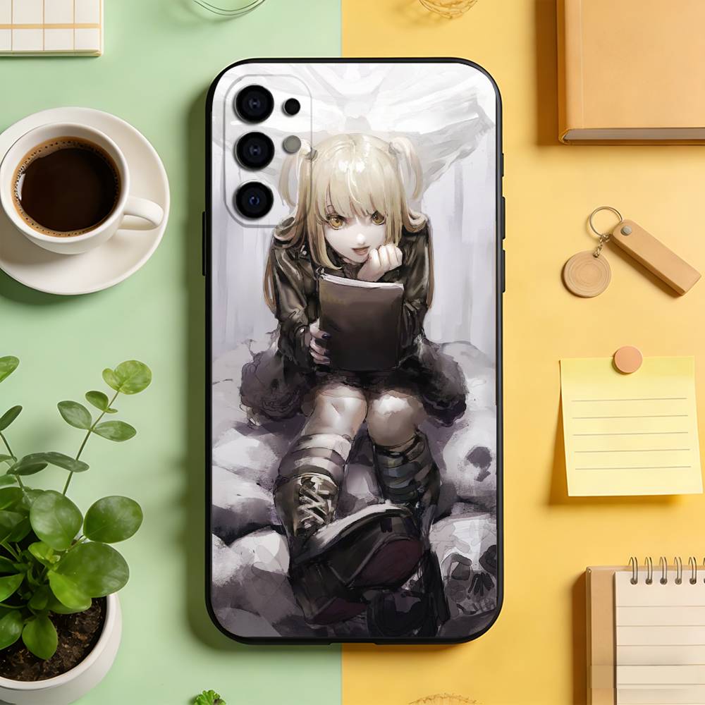 

Death Note Misa Amane Phone Case For Samsung S25,S24,S21,S22,S23,S30,Ultra,S20,Plus,Fe,Lite,Note,10,Black Cover Samsung S21lite