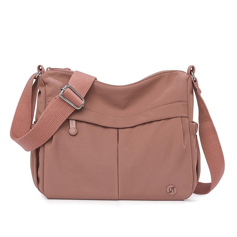 Leichte Nylontasche Sommer neue Damentasche Street-Trend Schulter Messenger Bag lässige literarische Muttertasche