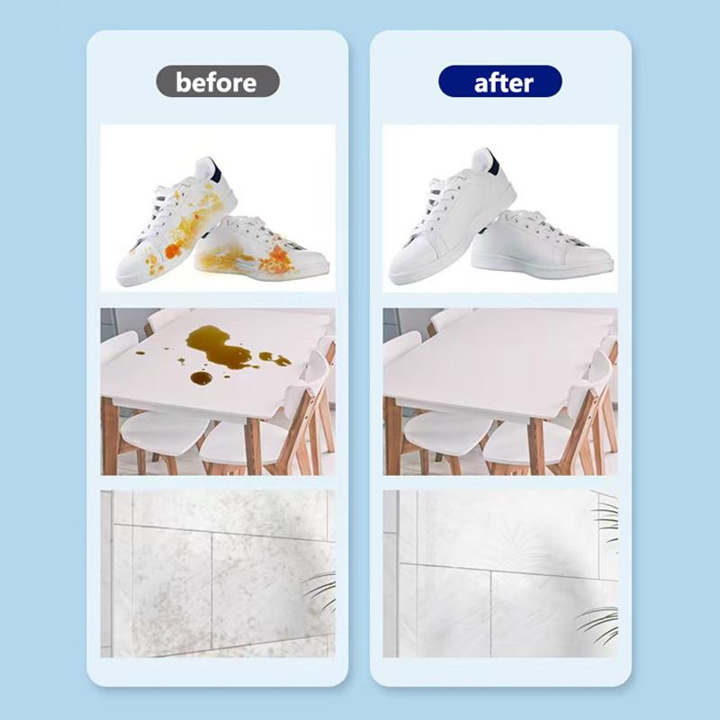 Kraftvolle Fleckenentfernungspaste - Mehrzweck-Haushaltsreiniger, faulenzerfreundlich für Küchen-/Badgeräte & Spülen