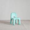 Nordic Creative Children's Chair - Simple Plastic Stool with Backrest for Kindergarten or Home Dining.