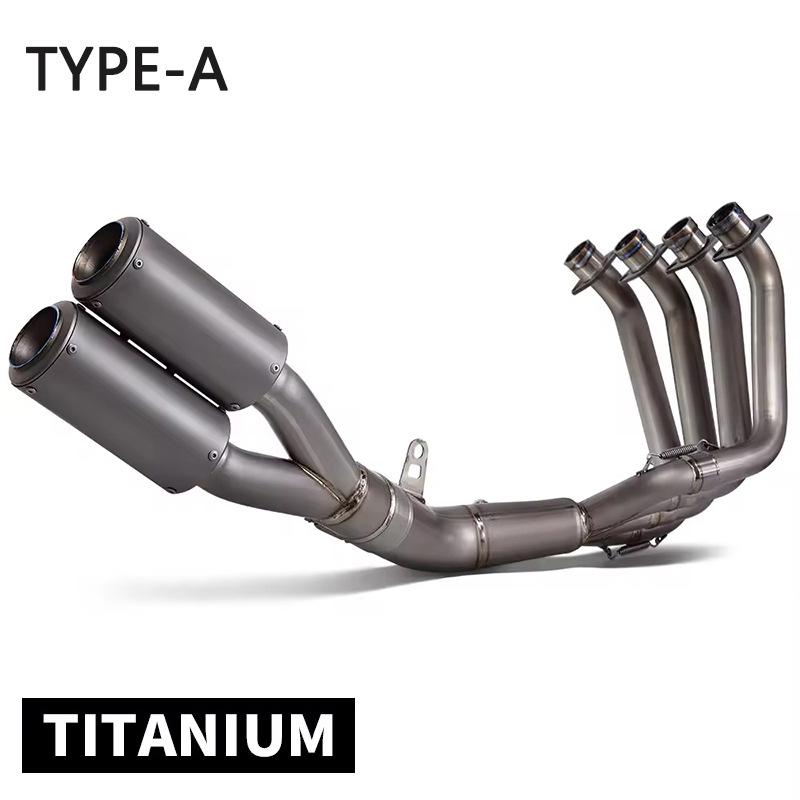 Titanium Alloy Exhaust for CBR650R/CB650R/CBR650F