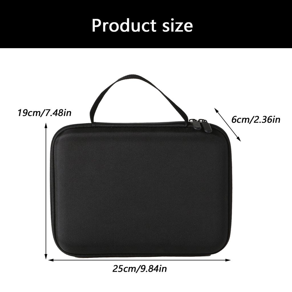 Splashproof Sunglass Stoarge Bag with Handle Glasses Zippered Organizers Case Eyeglasses Travel Carry Case Scratchproof