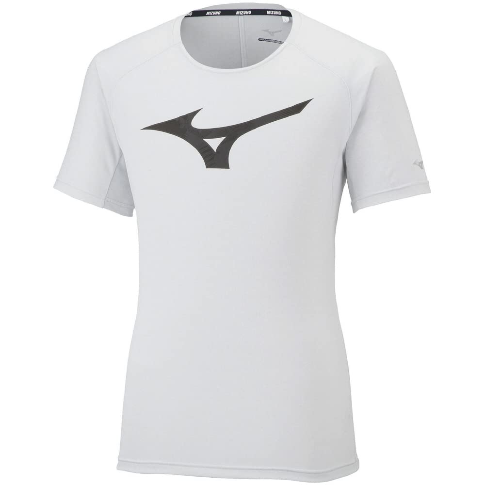

Mizuno Short Sleeve Training White Size 32MA2026 Men s T-Shirt, Sweat-Wicking, Quick-Drying, Moch, 2XL,