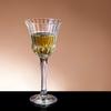 220ml High-end Cocktail Glass Sweet Wine Glass Wine Glass Beer Cup Party Retro Embossed Pattern Wine Glass Exquisite Glass Cup