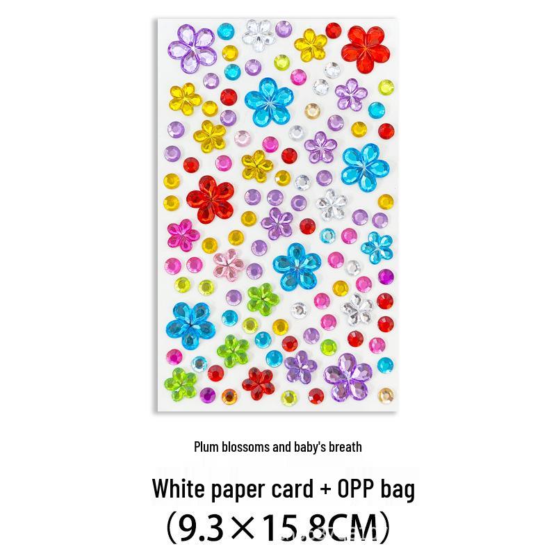

Gem Crystal Nail Art Stickers for Girls - DIY Reward Decorations
