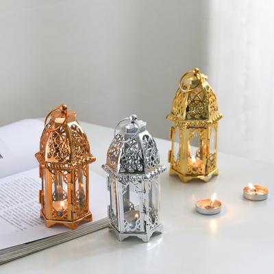 1pcs Metal Candlestick Creative Aromatherapy Candle Holder Iron Art Craft Home Living Room Desktop Decorative Ornaments