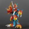 Digimon Königliche Flammenbestie Lotusbestie Flammen Figuren Anime Anime Drache Göttliche Sammlung Modus Tischaufbau Lieblings-PVC-Spielzeuge