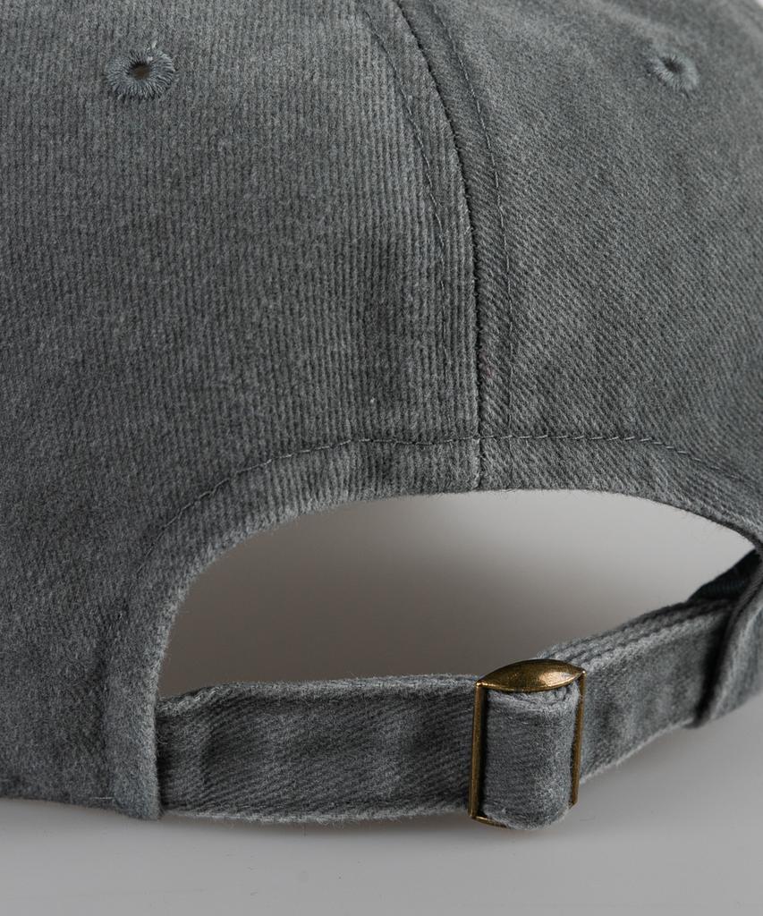 Wig Smile Stonewashed Ball Cap - Grey