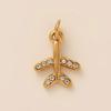 Wind Necklace Pendant Creative Fashion Rainbow Stars Love Moon Key Scorpion Plane Gold Bracelet