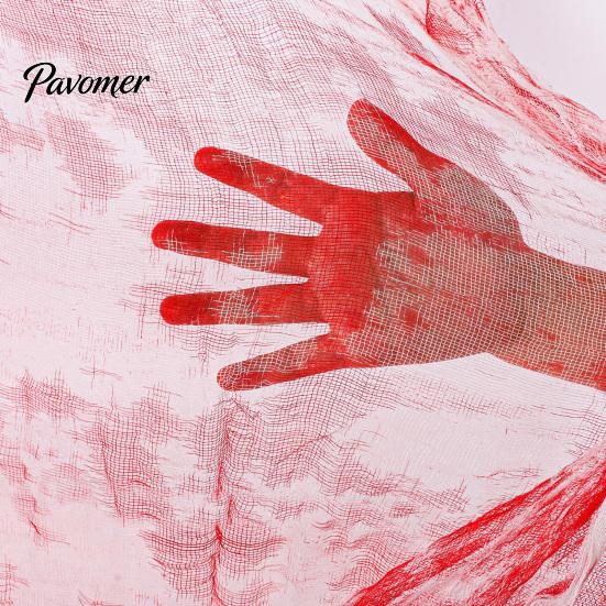 Halloween Atmosphere Accessories Creepy Gauze Decor, Blood Scary Hanging Cloth, Spooky Fabric for Events Drape Net Haunted House Bar Party Scene