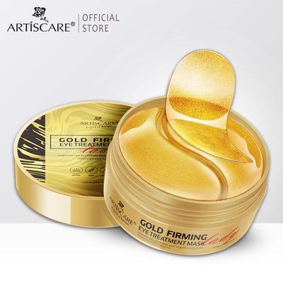 24K Gold Crystal Collagen Gel Eye Patches 60pcs Anti Wrinkles Dark Circles Eye Bags Eye Mask